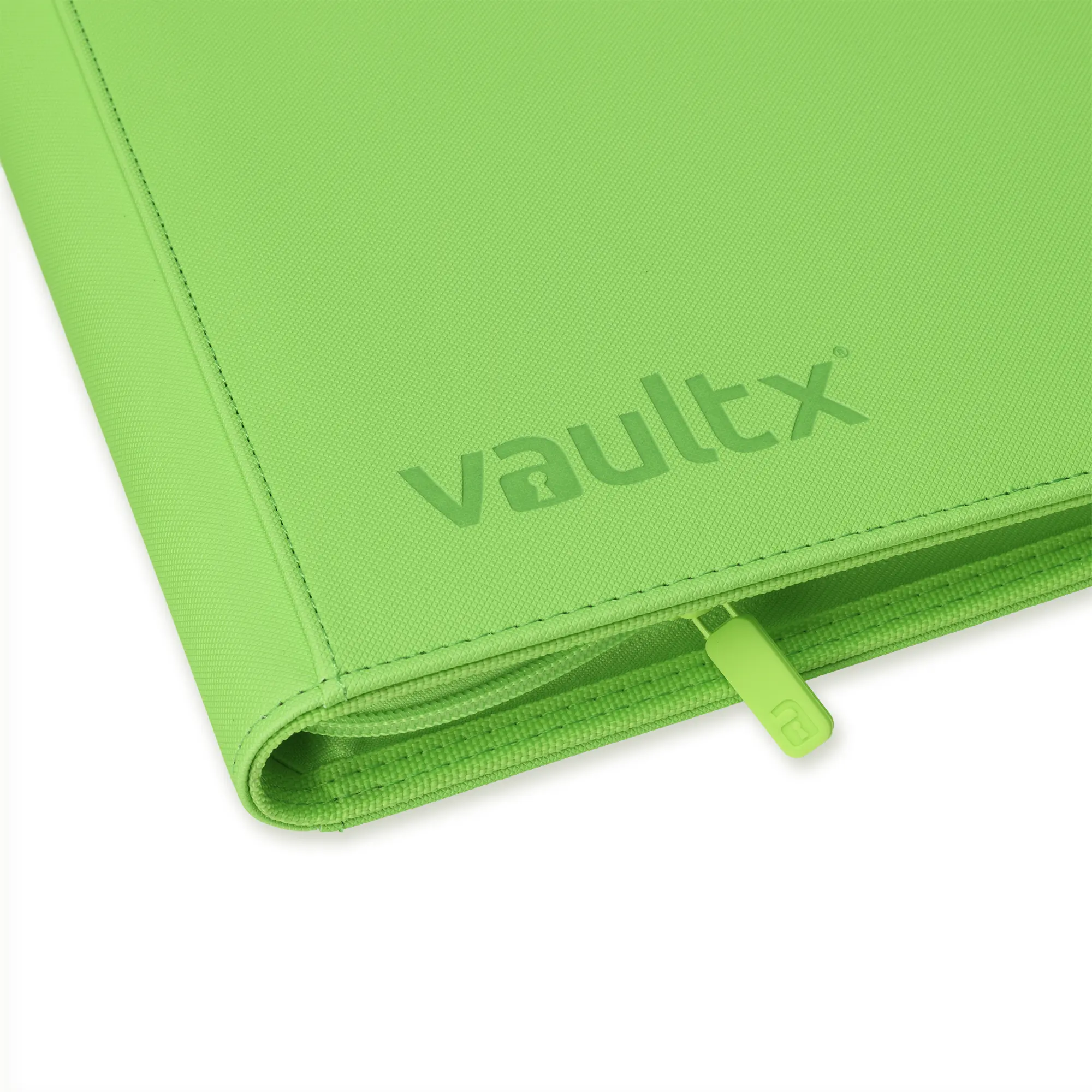 12-Pocket Exo-Tec® Zip Binder Neon Green - Image 3