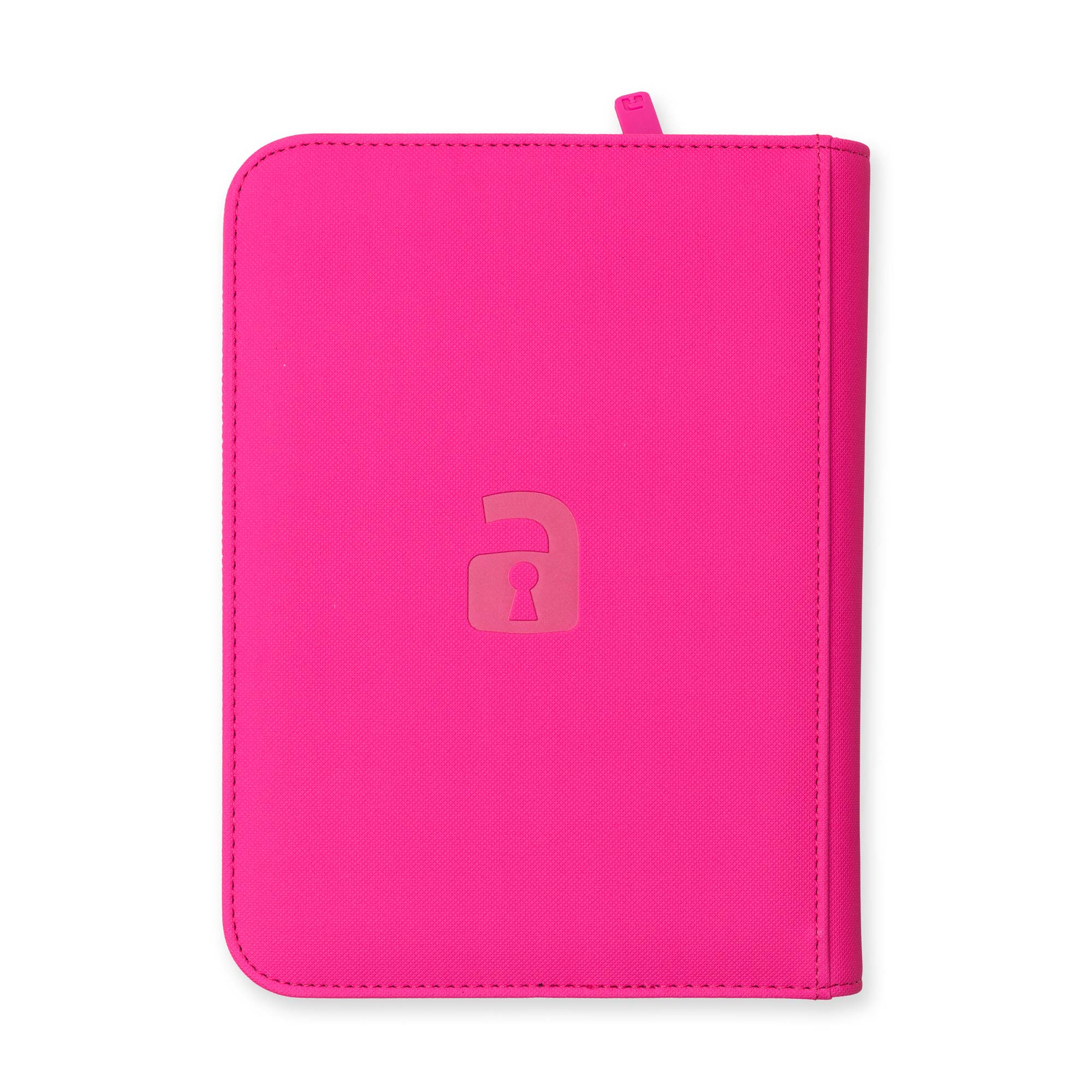 4-Pocket Exo-Tec® Zip Binder Neon Pink - Image 6